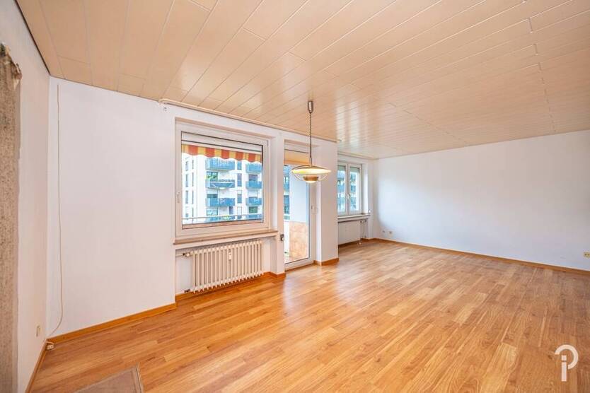 Gut geschnittene 3 Zimmer-Wohnung nach Bedarf zur 4 Zimmer-Wohnung erweiterbar