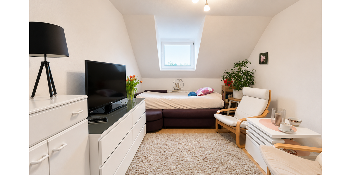 Etagenwohnung Düsseldorf Düsseltal - 1 Zimmer, 30 m&sup2;, 119.000&euro; | Angebot:27163030