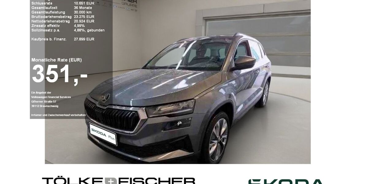 Skoda Karoq 42.586 km 26.930 &euro; Krefeld 47809