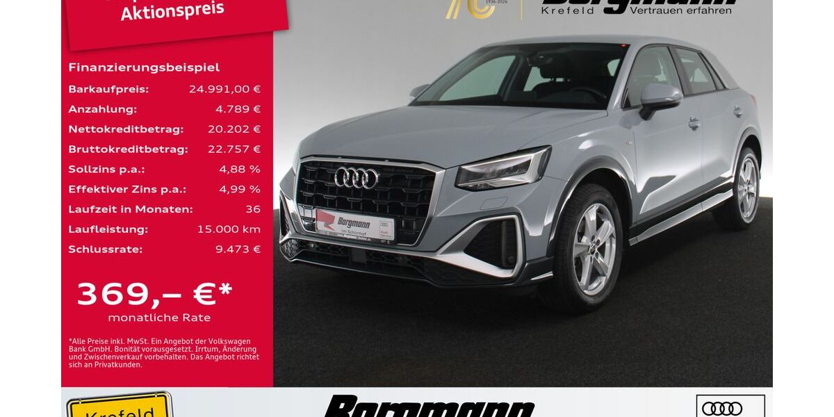 Audi Q2 44.617 km 24.991 &euro; Krefeld 47803