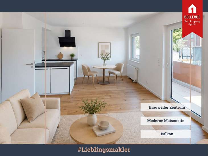 Etagenwohnung Pulheim / Brauweiler Brauweiler - 2 Zimmer, 71 m&sup2;, 1.188&euro; | Angebot:27165381