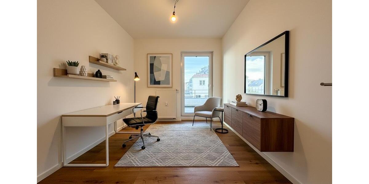 Pempelfort: Urbaner Wohntraum – stilvolle 3-Zimmer-Wohnung in Bestlage mit Balkon & Einbauküche 3 zimmer