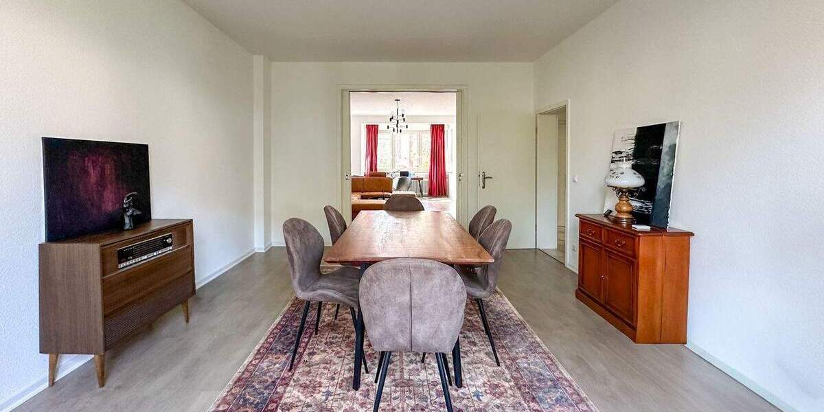 Etagenwohnung Düsseldorf Grafenberg - 3 Zimmer, 100 m&sup2;, 1.300&euro; | Angebot:25820119