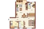 Etagenwohnung Mönchengladbach Nord - 3 Zimmer, 51 m&sup2;, 419&euro; | Angebot:11548048