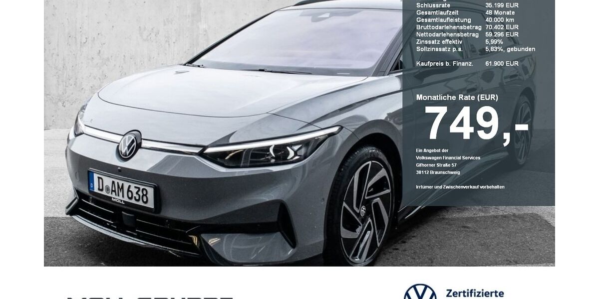 VW ID.7 15.000 km 61.900 &euro; Düsseldorf 40549