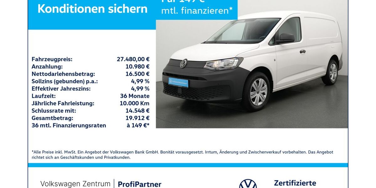 VW Caddy 17.759 km 26.480 &euro; Leverkusen 51379
