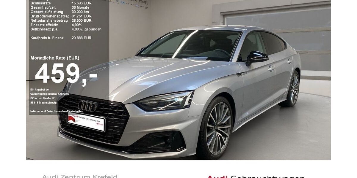 Audi A5 38.731 km 28.998 &euro; Krefeld 47805