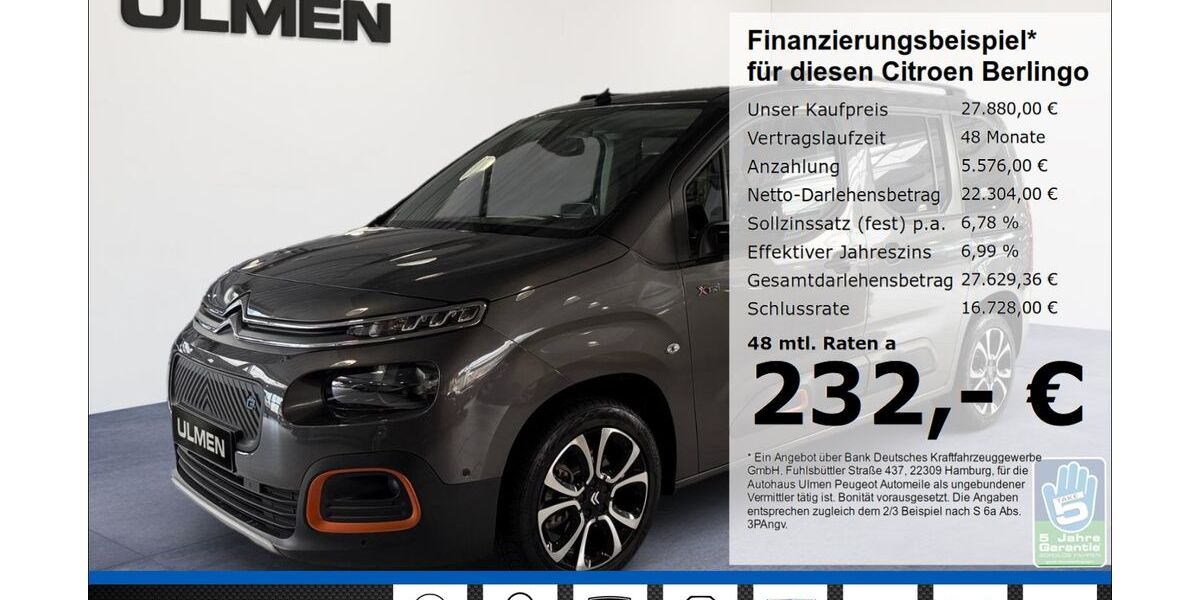 Citroen Berlingo 16.473 km 27.280 &euro; Düsseldorf 40233