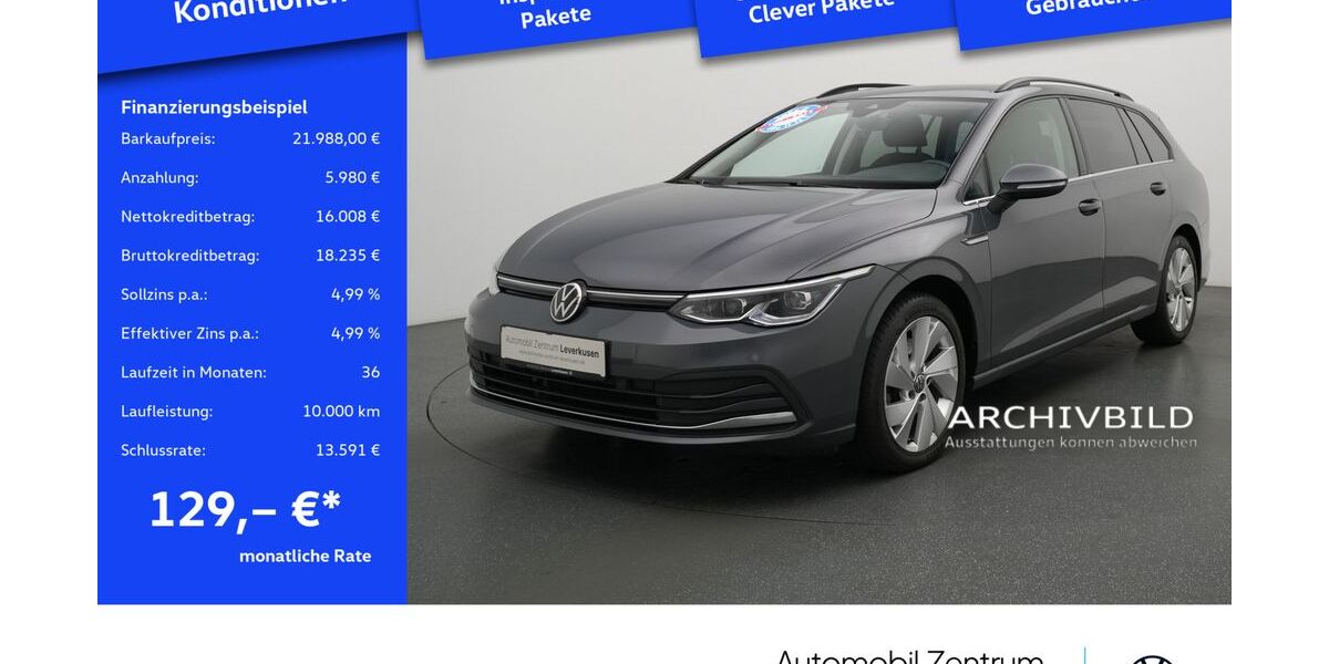 VW Golf 55.652 km 21.980 &euro; Leverkusen 51379
