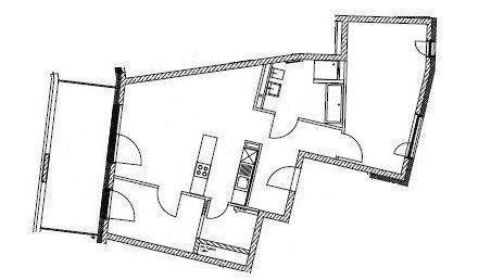 Etagenwohnung Mönchengladbach Stadtmitte - 3 Zimmer, 87 m&sup2;, 1.158&euro; | Angebot:25707467