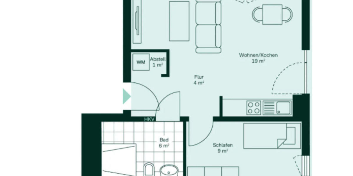 Neubau Wohnung-. Simonskaul-. Weidenpesch Mit Dachterrasse 2 zimmer