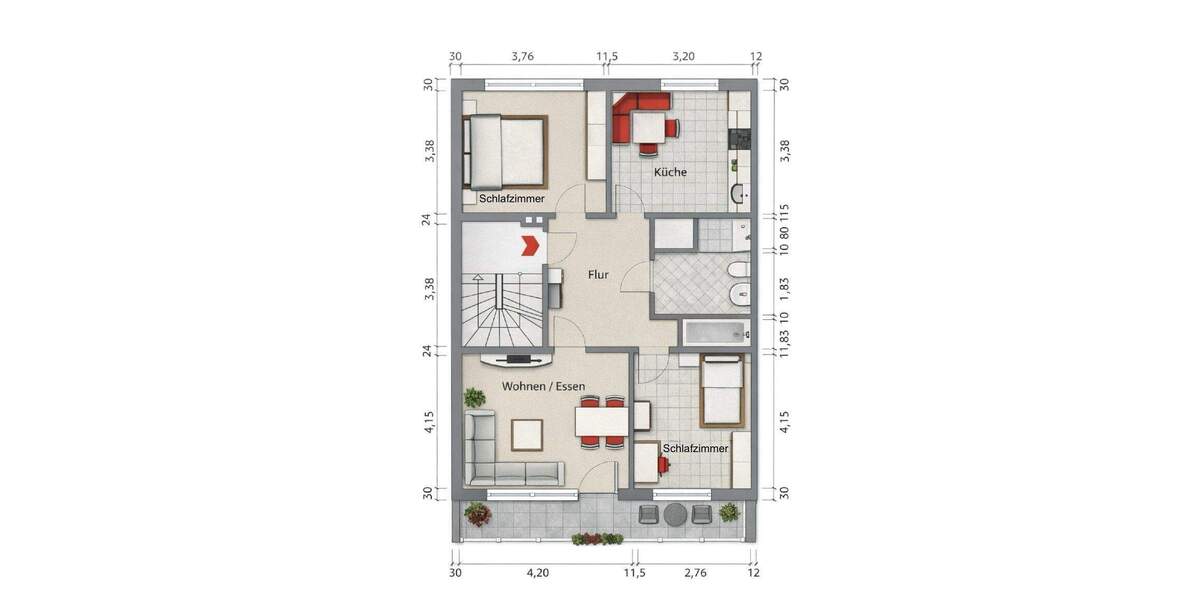 Mehrfamilienhaus, Wohnhaus Velbert Mitte - 9 Zimmer, 208 m&sup2;, 559.000&euro; | Angebot:25213052