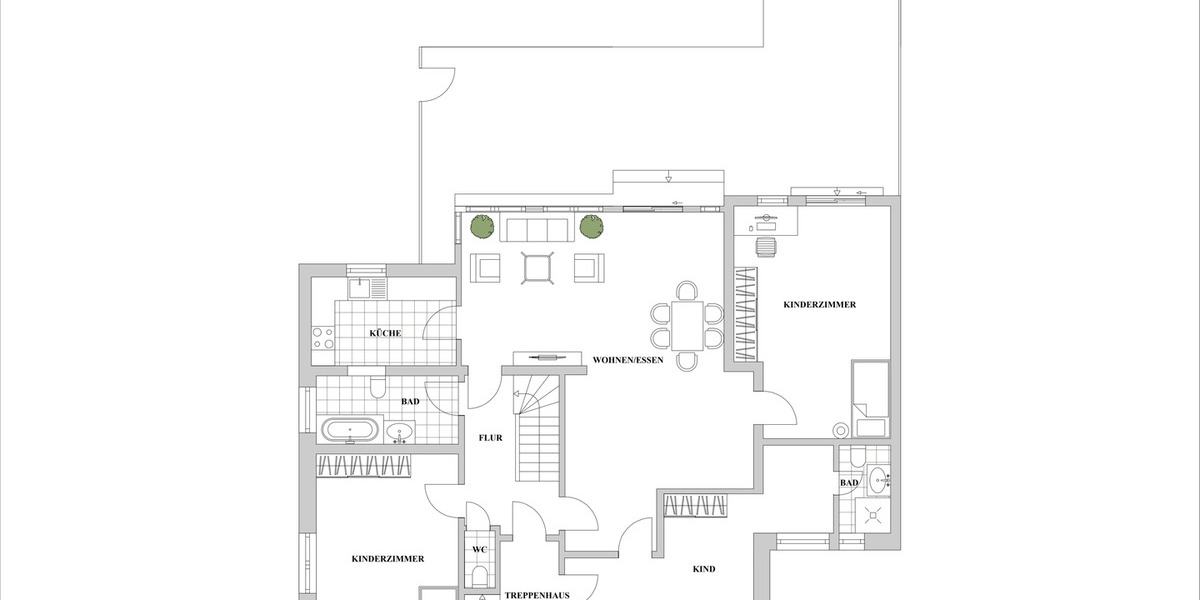 Freistehendes Einfamilienhaus mit zusätzlichem Grundstück und Entwicklungsspielraum 8 zimmer