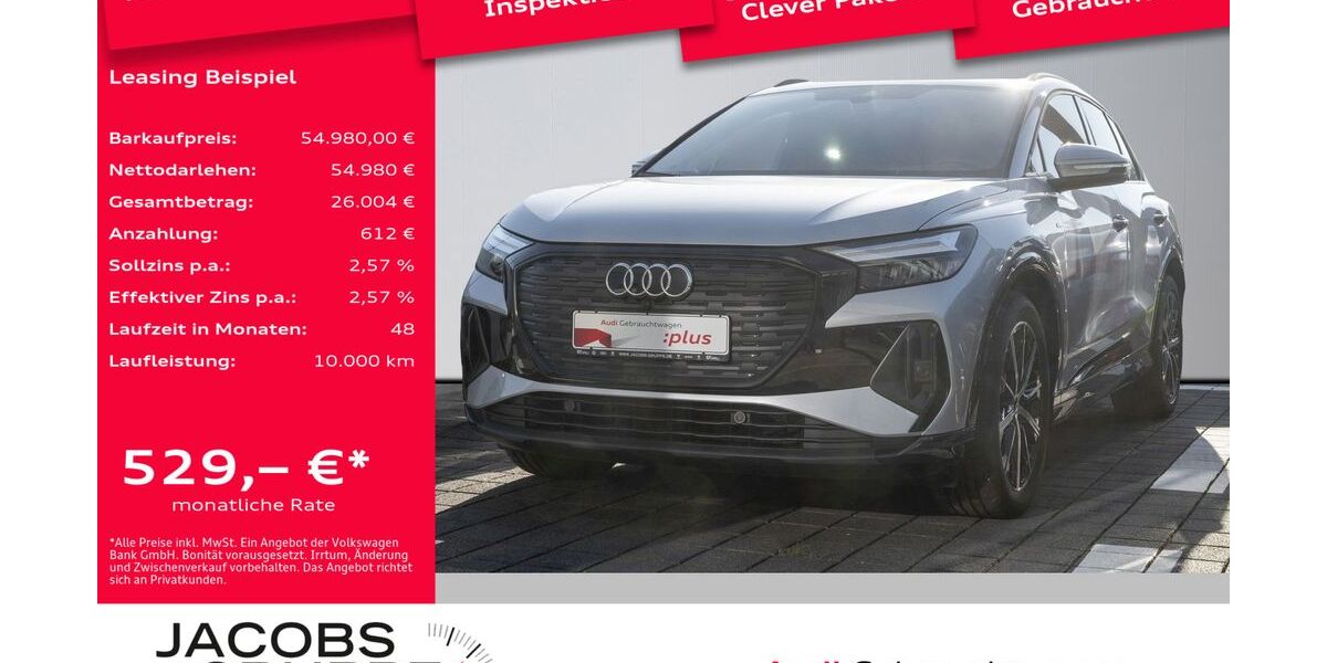 Audi Q4 e-tron 6.892 km 52.980 &euro; Mönchengladbach 41066