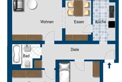 Mietwohnung 3 zimmer