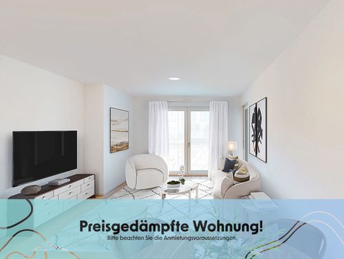 Familien aufgepasst: Neubau 4-Zimmer-Wohnung mit Balkon und zwei Bädern (mietpreisgedämpft) 4 zimmer