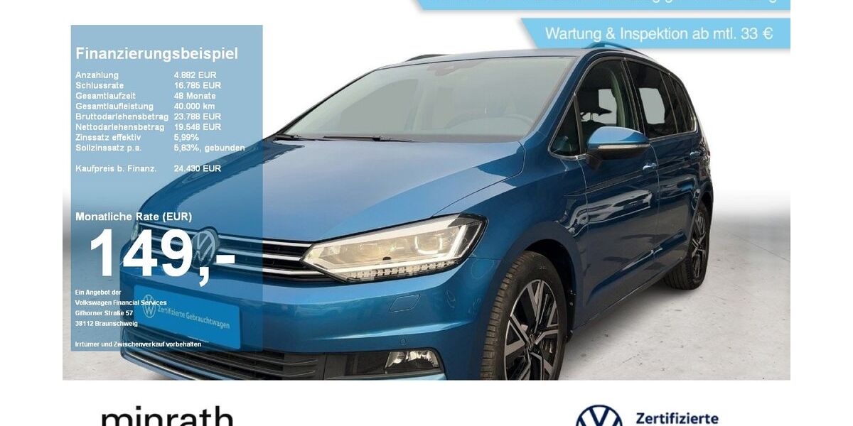 VW Touran 44.355 km 23.900 &euro; Moers 47441