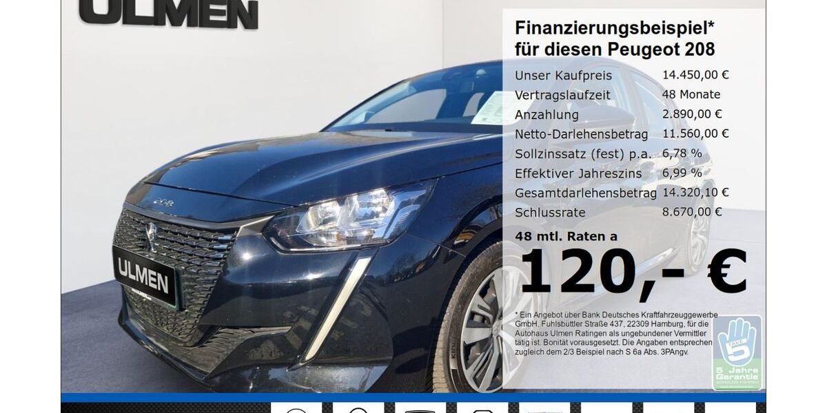 Peugeot 208 24.070 km 13.950 &euro; Ratingen 40880