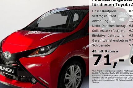 Toyota Aygo (X) 61.734 km 8.580 &euro; Düsseldorf 40233
