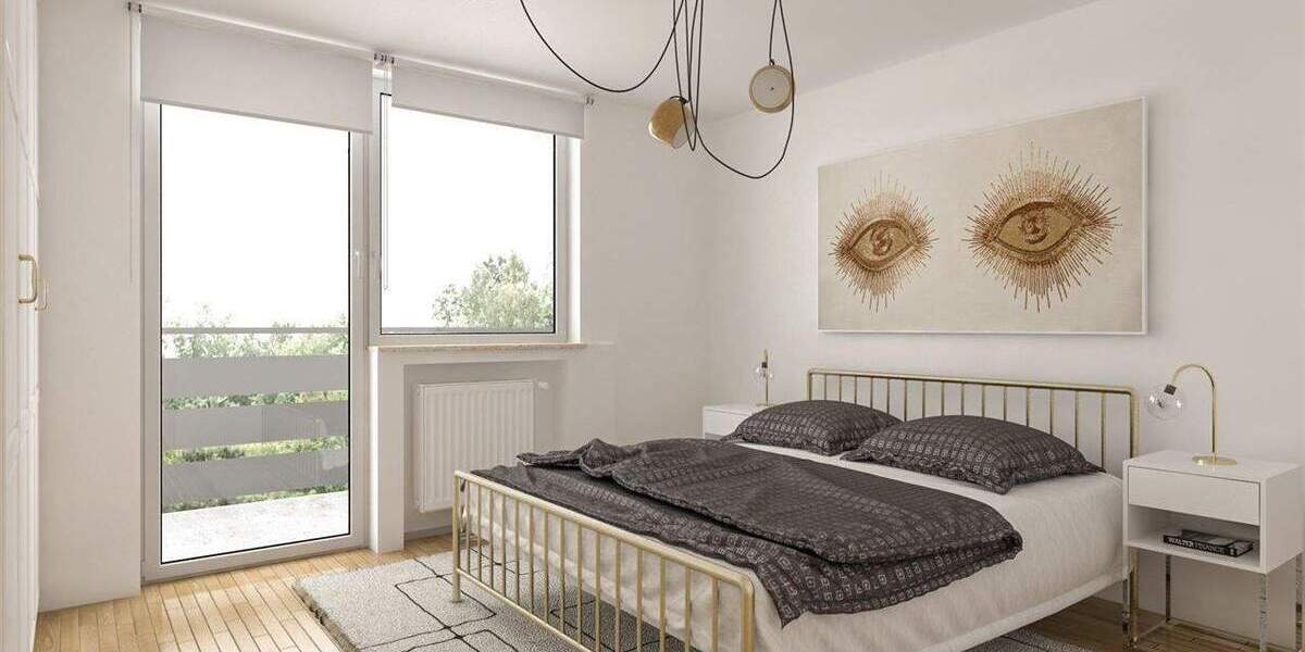 Golzheim: 3-Zimmer-Wohnung mit Entwicklungspotenzial - selten verfügbar 3 zimmer