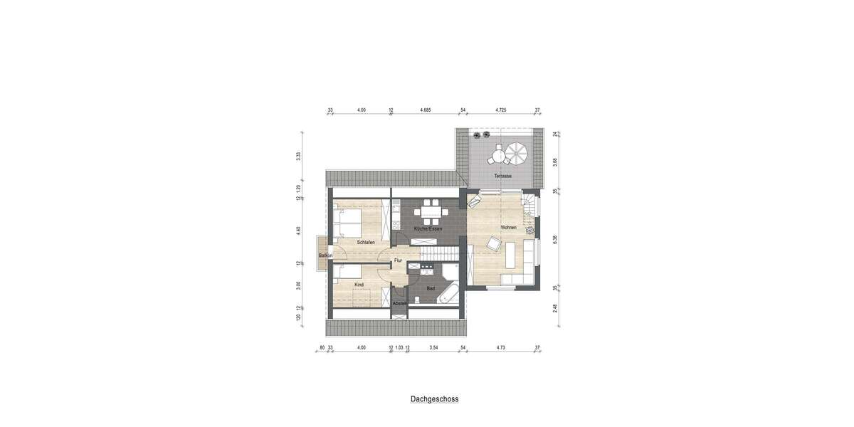 Etagenwohnung Viersen Hülsdonk - 3 Zimmer, 110 m&sup2;, 259.000&euro; | Angebot:26981002