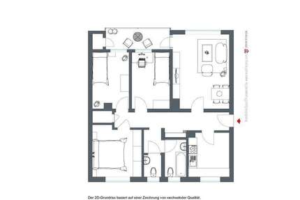 Wohnung Remscheid Klausen - 4 Zimmer, 85 m&sup2;, 709&euro; | Angebot:25539219