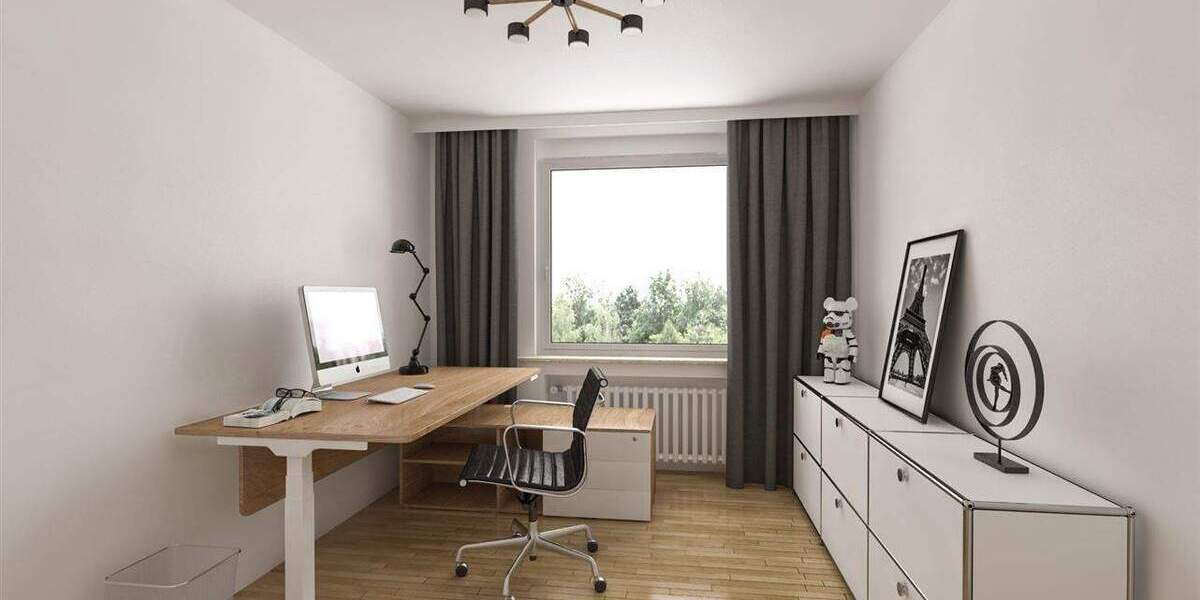 Golzheim: 3-Zimmer-Wohnung mit Entwicklungspotenzial - selten verfügbar 3 zimmer