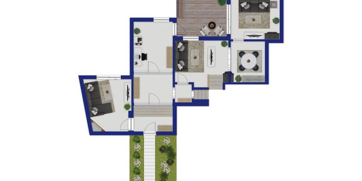 Terrassenwohnung Mettmann Metzkausen - 5 Zimmer, 106 m&sup2;, 295.000&euro; | Angebot:26725272