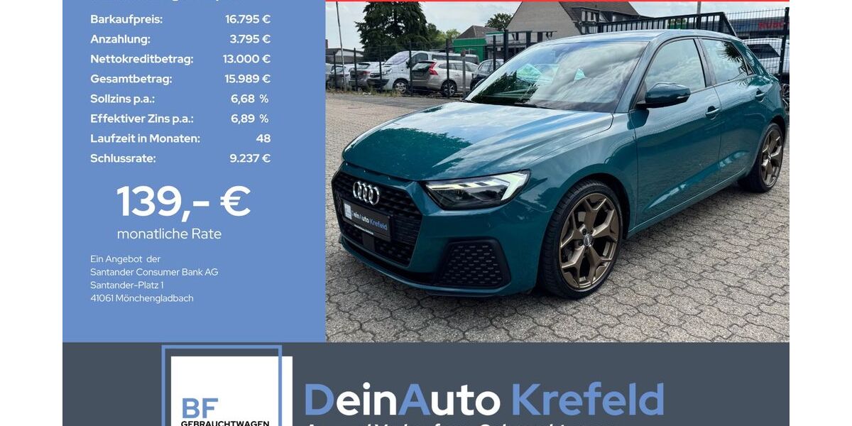 Audi A1 92.275 km 15.989 &euro; Krefeld 47805