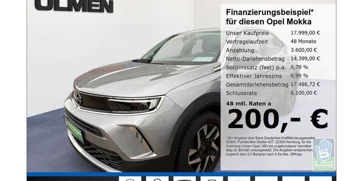 Opel Mokka 31.630 km 17.666 &euro; Düsseldorf 40231