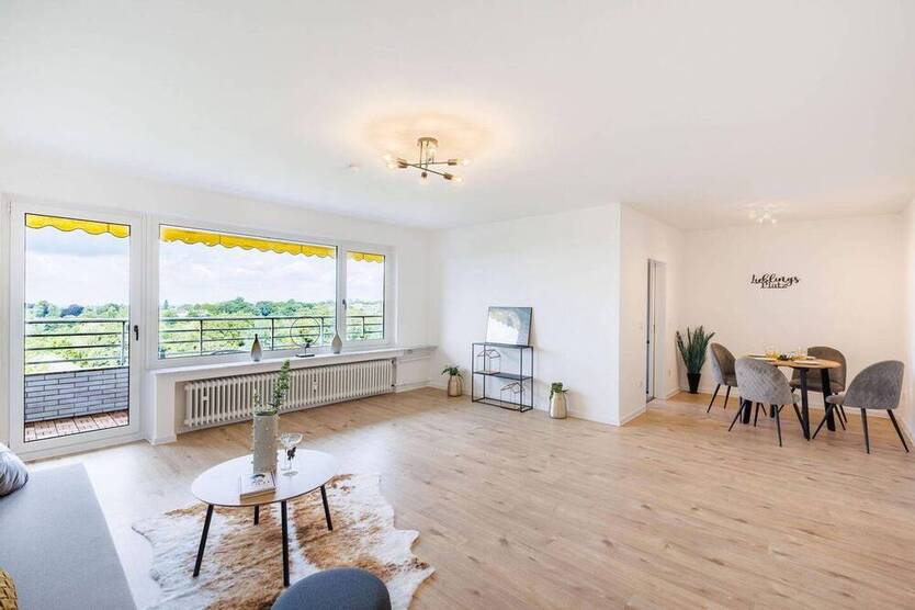 Perfektes Zuhause für Ihre Familie: Provisionsfreie 3,5-Zimmer Wohnung inkl. Einbauküche in SG-Wald