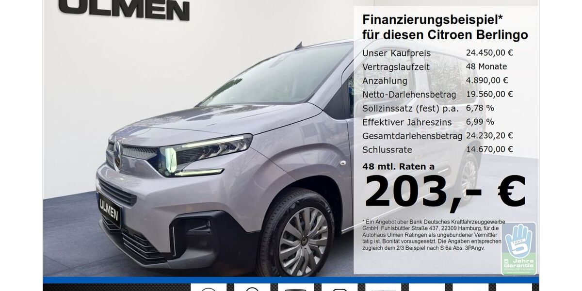 Citroen Berlingo 53.252 km 24.450 &euro; Ratingen 40880