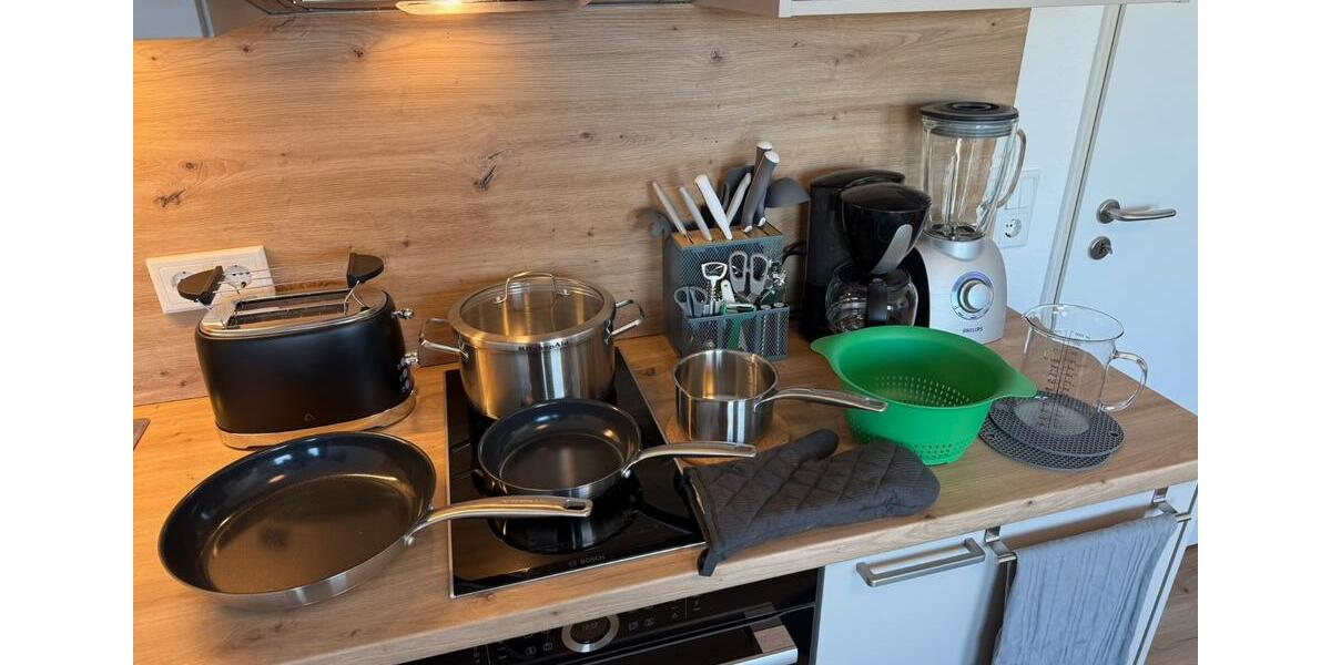 Apartment mit Internet und Küche inkl. Spülmaschine zimmer