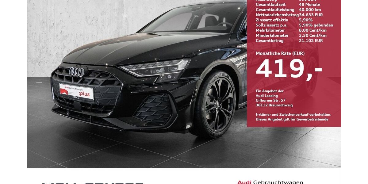 Audi A3 10.000 km 42.990 &euro; Düsseldorf 40549