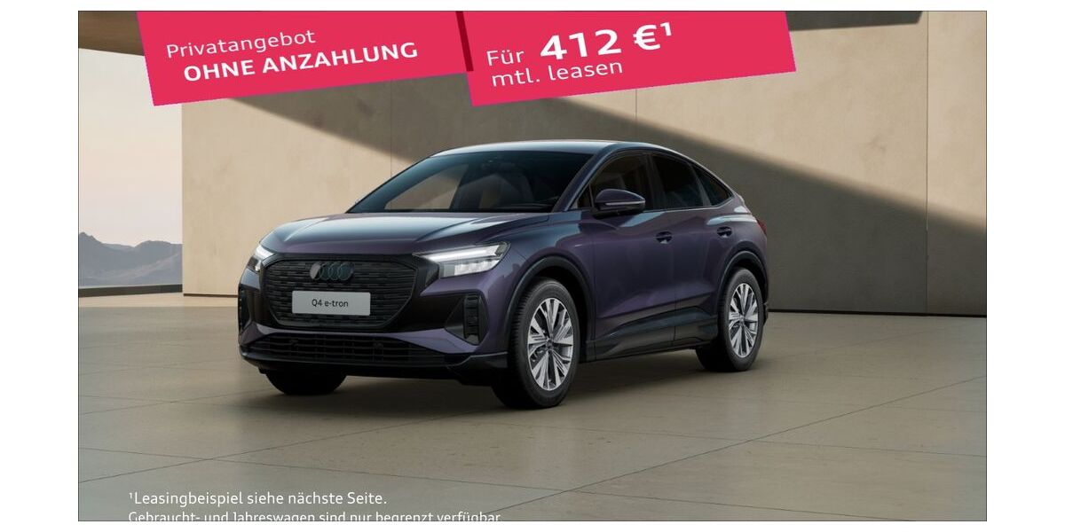 Audi Q4 e-tron 7.252 km 44.560 &euro; Duisburg 47249