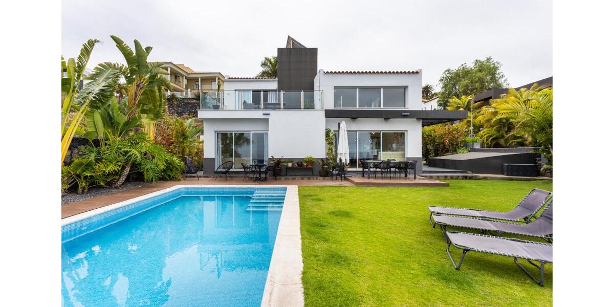 Luxuriöse Villa mit Pool und Meerblick in Santa Úrsula zimmer