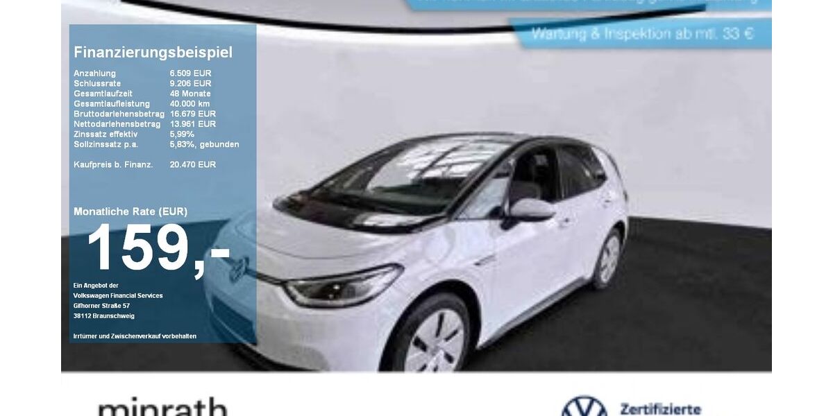 VW ID.3 32.688 km 19.950 &euro; Moers 47441