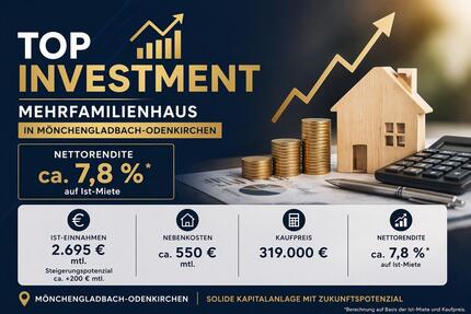 Haus Mönchengladbach - 7 Zimmer, 200 m&sup2;, 319.000&euro; | Angebot:26396597