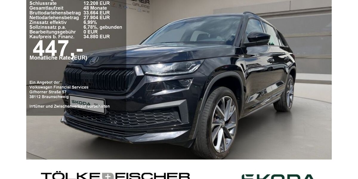 Skoda Kodiaq 72.290 km 34.880 &euro; Krefeld 47809