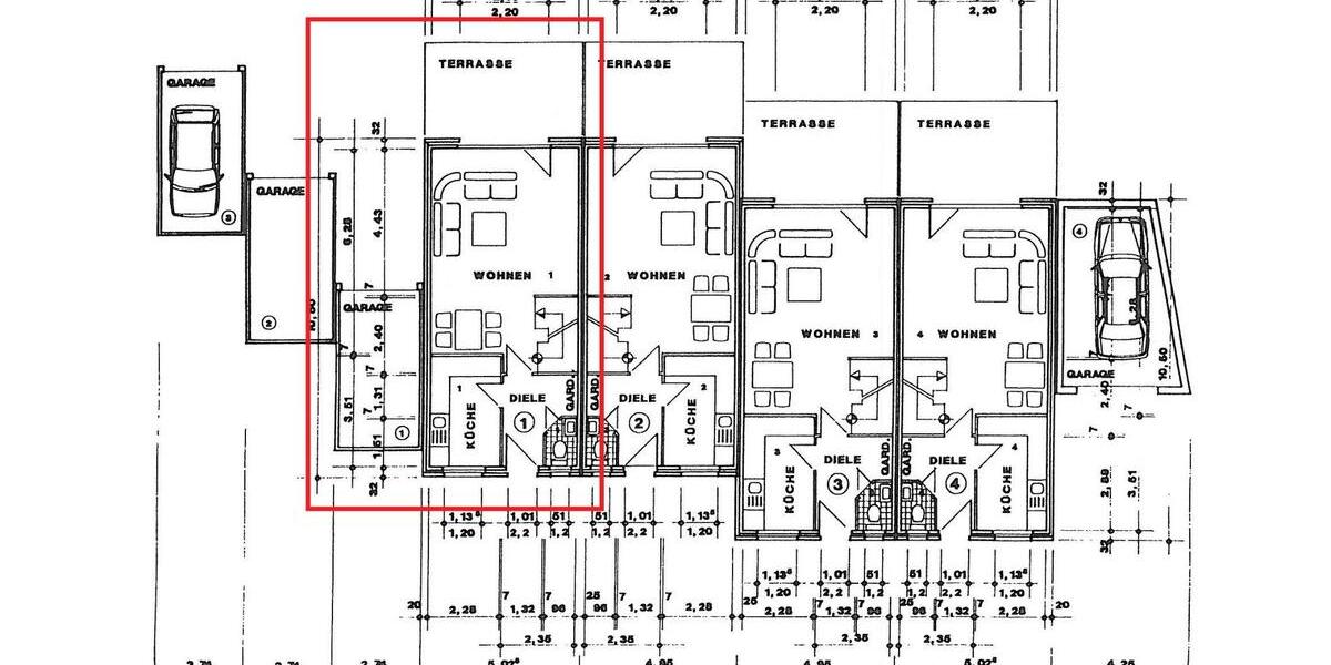 Reihenhaus Moers Schwafheim - 5 Zimmer, 118 m&sup2;, 459.000&euro; | Angebot:26557820