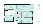 Etagenwohnung Düsseldorf Benrath - 4 Zimmer, 103 m&sup2;, 649.900&euro; | Angebot:25938563