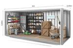 15m² Lagerraum, Lagerbox, Container in Dormagen - günstig, sicher & sofort verfügbar! zimmer