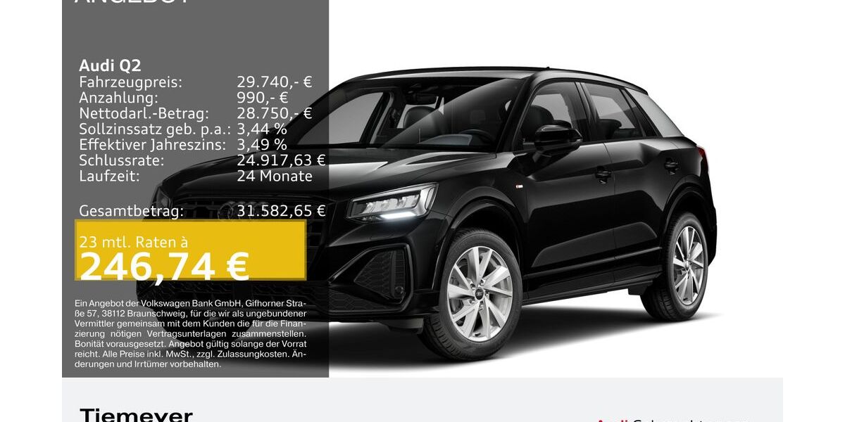 Audi Q2 32.786 km 28.450 &euro; Oberhausen 46047