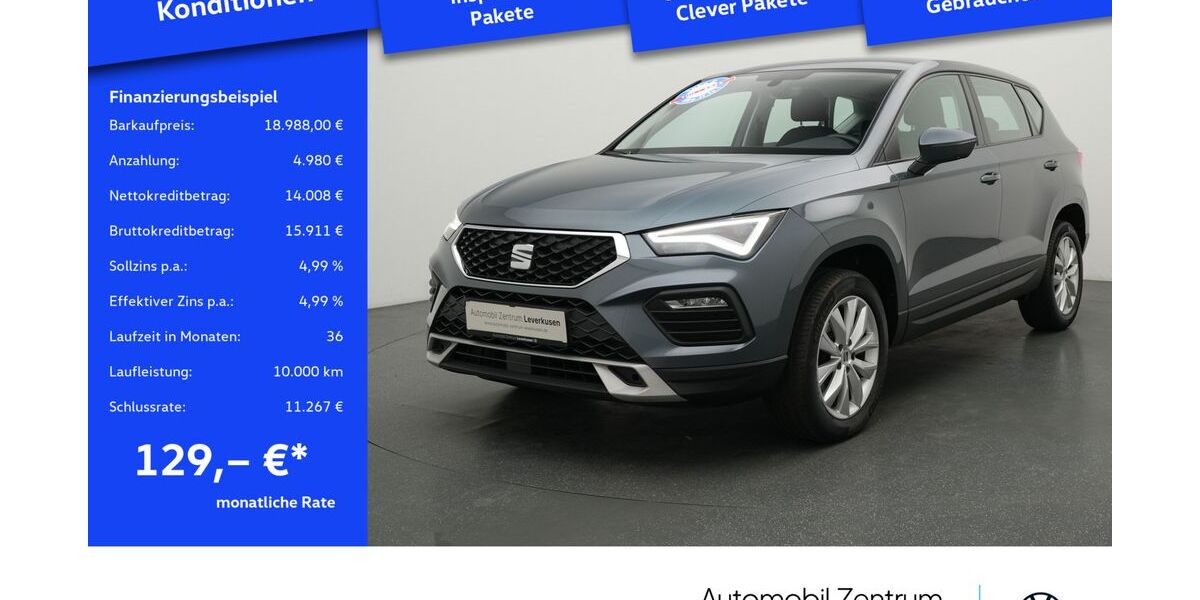 Seat Ateca 120.285 km 18.980 &euro; Leverkusen 51379