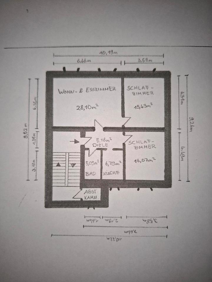 familienfreundliche, sanierte Wohnung