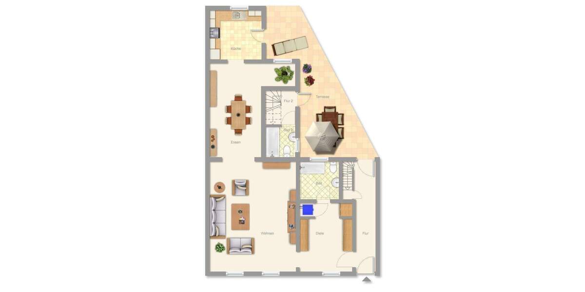 Ein-Zweifamilienhaus nahe der Urdenbacher Kämpe 4 zimmer