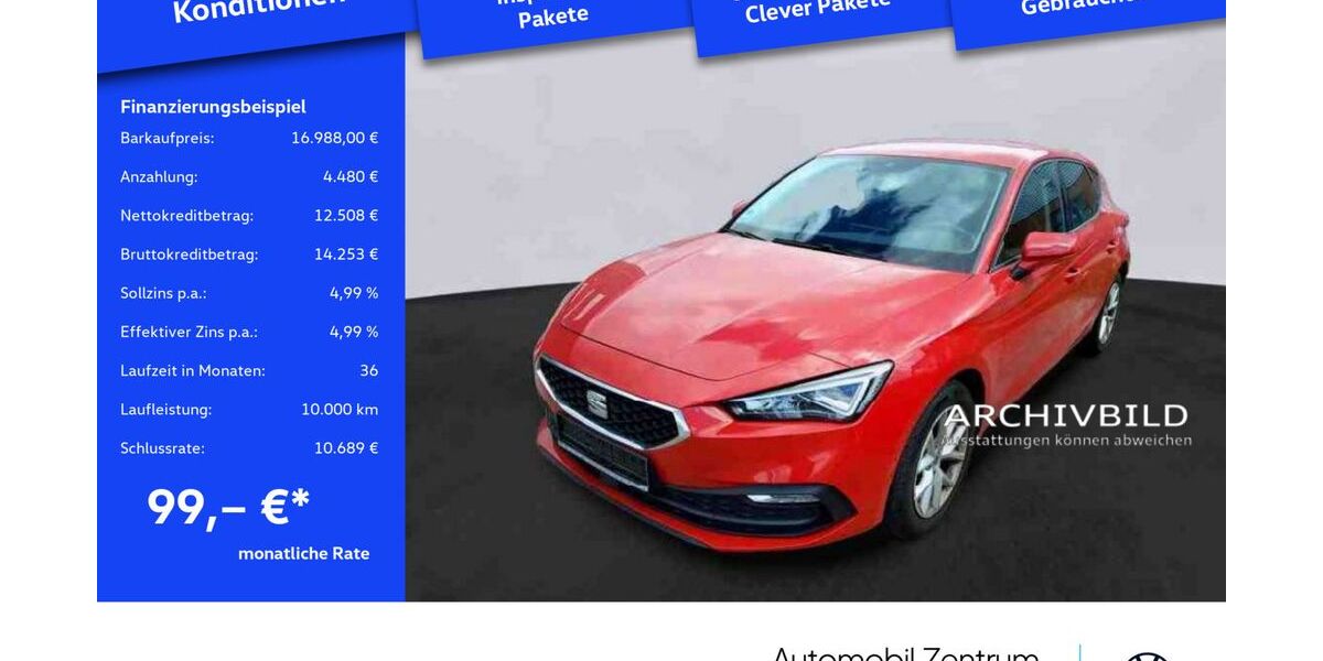 Seat Leon 52.000 km 16.980 &euro; Leverkusen 51379