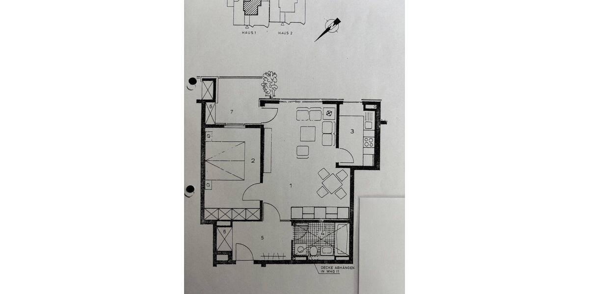 Etagenwohnung Hilden Kalstert - 2 Zimmer, 57 m&sup2;, 205.000&euro; | Angebot:26877101