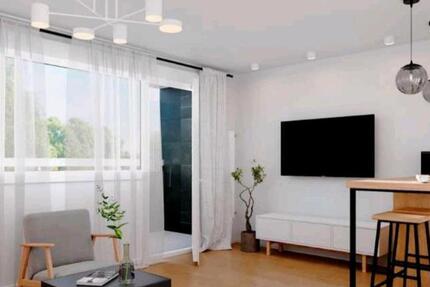 Saniertes Ein-Zimmer-Appartement in Krefeld-Fischeln, Wohnung 1 zimmer