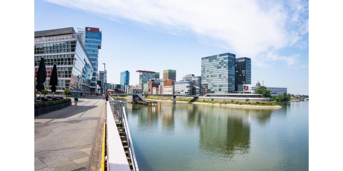 Ab 1.4.26: Möbliertes Top-Apartment im Medienhafen D'Dorf 1 zimmer